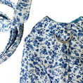 Load image into Gallery viewer, Blue Floral Toile Harness