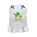 Load image into Gallery viewer, 🐾 Leprechaun Pup Dog Tee & Dress with Bow Details