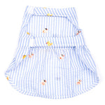 Lt. Blue Stripe Rubber Duck Dress