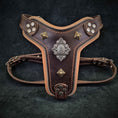 Load image into Gallery viewer, The ''Aztec'' harness Brown Small to Medium Size