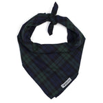 Black Watch Plaid Tie Bandana