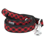 Bias Buffalo Red Plaid Collar & Lead Collection