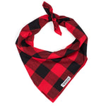 Bias Buffalo Red Plaid Collar & Lead Collection