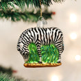 Load image into Gallery viewer, Zebra Ornament - Southlake Paws