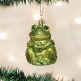 Load image into Gallery viewer, Sitting Frog Ornament - Southlake Paws