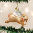 Load image into Gallery viewer, Flying Pig Ornament - Southlake Paws