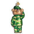 Load image into Gallery viewer, Army Bear Ornament - Southlake Paws