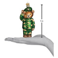 Load image into Gallery viewer, Army Bear Ornament - Southlake Paws
