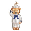 Load image into Gallery viewer, Navy Bear Ornament - Southlake Paws