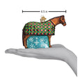 Load image into Gallery viewer, Snowflake Horse Ornament - Southlake Paws