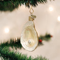Load image into Gallery viewer, Oyster With Pearl Ornament - Southlake Paws