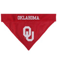 Load image into Gallery viewer, Oklahoma Sooners Reversible S/m Dog Bandana - College Game Day Pet Apparel