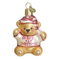 Load image into Gallery viewer, Baby Girl's First Teddy Bear Ornament - Southlake Paws