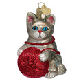 Load image into Gallery viewer, Grey Playful Kitten Ornament - Southlake Paws