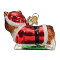 Load image into Gallery viewer, Holly Hat Corgi Puppy Ornament - Southlake Paws