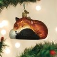 Load image into Gallery viewer, Cozy Fox Ornament - Southlake Paws