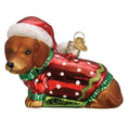 Load image into Gallery viewer, Dashing Dachshund Puppy Ornament - Southlake Paws