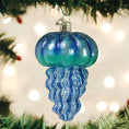 Load image into Gallery viewer, Blue Jellyfish Ornament - Southlake Paws