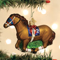 Load image into Gallery viewer, Racehorse Ornament - Southlake Paws