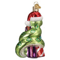 Load image into Gallery viewer, Santa Snake Ornament - Southlake Paws
