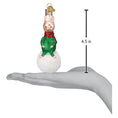 Load image into Gallery viewer, Piglet On Snowball Ornament