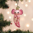 Load image into Gallery viewer, Axolotl With Candy Cane Ornament - Southlake Paws