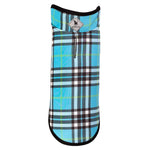 Blue Plaid Softshell Jacket