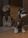 Load image into Gallery viewer, Reversible Dog Vest Jacket - Orange Grey