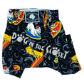 Load image into Gallery viewer, Surfer Dog Belly Boxer Shorts for Dogs back view