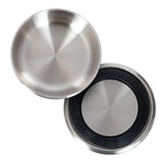 Wrangler® Double‑Walled Stainless Steel Bowl – Silver