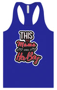 Load image into Gallery viewer, This Mama Loves Her Boy Women's Racerback Tank
