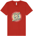 Load image into Gallery viewer, Tough as a Mother Unisex V-Neck Shirt