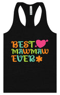 Load image into Gallery viewer, Best Mawmaw Ever Women's Racerback Tank