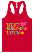 Load image into Gallery viewer, Best Mawmaw Ever Women's Racerback Tank
