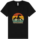 Load image into Gallery viewer, Mamasaurus Unisex V-Neck Shirt