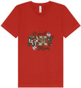 Load image into Gallery viewer, Proud Army Mom Unisex V-Neck Shirt