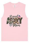 Load image into Gallery viewer, Proud Army Mom Muscle Tank