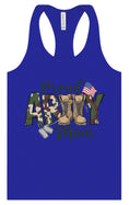 Load image into Gallery viewer, Proud Army Mom Women's Racerback Tank