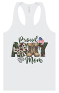 Load image into Gallery viewer, Proud Army Mom Women's Racerback Tank