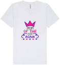 Load image into Gallery viewer, Mom of the Year Again Unisex V-Neck Shirt