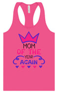 Load image into Gallery viewer, Mom of the Year Again Women's Racerback Tank