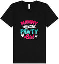 Load image into Gallery viewer, Mommy of the Pawty Girl Unisex V-Neck Shirt