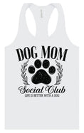 Load image into Gallery viewer, Dog Mom Social Club Women's Racerback Tank