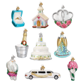 Load image into Gallery viewer, Just Married Collection Ornaments - Southlake Paws