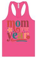 Load image into Gallery viewer, Colorful Mom of the Year Women's Racerback Tank