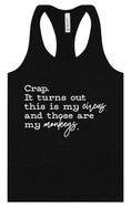 Load image into Gallery viewer, My Circus, My Monkeys Women's Racerback Tank