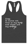 Load image into Gallery viewer, My Circus, My Monkeys Women's Racerback Tank