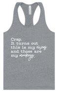 Load image into Gallery viewer, My Circus, My Monkeys Women's Racerback Tank