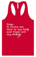 Load image into Gallery viewer, My Circus, My Monkeys Women's Racerback Tank