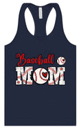 Load image into Gallery viewer, Baseball Mom Women's Racerback Tank